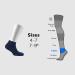 Cosyfeel Women Loose Diabetic Socks | 4-Pack Neuropathy Ankle Socks for Ladies | Super Soft Eco-Friendly Bamboo Material | Durable with Seamless Toe | Multicolour Patterns | 4 Seasons 7-9 1/2 NAVY BLUE - Buy Online on GoSupps.com