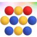 Healeved 10-Pack Professional Silicone Lacrosse Balls - 6.2cm Massage Sports Balls for Hockey & Rackets - Buy Online on GoSupps.com