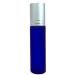 Beauticom 10ml Roller Bottles with Metal Cap - Frosted Blue Essential Oils Aromatherapy Perfume Lip Gloss 30 Pack - Buy Online on GoSupps.com