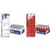 Red Bull Energy Drink White Edition disposable (24 x 250 ml) & Energy Drink Redition - 24 Palette Doses - Drinks with watermelon taste disposable (24 x 250 ml) with deposit - Germany set with Red Edition