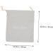 Baluue 4pcs Hair Dryer Storage Bag Hairdryer Hair Dryer Travel Bag Canvas Totebags Light Grey Fabric - Buy Online on GoSupps.com