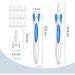 Q Grips Ear Wax Remover Tool with 16 Replacement Heads - Reusable Soft Ear Wax Removal Tool for Adults - Buy Online on GoSupps.com