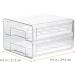 Gadpiparty Organizer Containers Layer Tray Carton Clear for Drawer Fridge Supplies Container Bin re-usable - Buy Online on GoSupps.com
