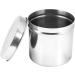 Stainless Steel Disinfection Jar with Tweezers(9cm) - Buy Online on GoSupps.com