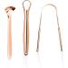 Premium Metal Tongue Scraper for Adults - 3 Pack Tongue Cleaner for Fresh Breath & Oral Hygiene - Buy Online on GoSupps.com