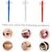 Minkissy 6-Pack Hard Toothbrushes for Dentures | Dental Care Accessories | Multi-Layer Cleaning Brushes - Buy Online on GoSupps.com