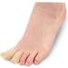 2 Pairs Gel Toe Covers for Corns - Silicone Toe Sleeves for Comfort - 4x2.7cm - Buy Online on GoSupps.com