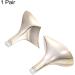 BUY HARFINGTON 1 Pair Gold Tone Heel Repair Replacement for Women - Perfect DIY High Stiletto Heel 1.85 x 2.05 - Buy Online on GoSupps.com