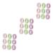 FOMIYES 27 Rolls Lash Tape Beauty Supplies Eye Skin Protective Tape Pink Tape False Lash Adhesive Tape Makeup Stuff Under Eye Patch Makeup Tools Non-woven Fabric Sticker Eyelash