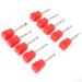 NAROOTE Nail Drill Bit Set 10Pcs Nail Drill Bits Nail Polishing Burr Manicure Pedicure Accessory Tool Set(F1-F10) - Buy Online on GoSupps.com
