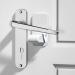 Mr Chen Door Knob Child Proof, 3PCS Updat Child Door Locks to Prevent Children from Opening The Door. Ddoor Handle Baby Proof, Baby Door Lock(White, 3 Packs)