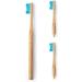 The Humble Co. Bamboo Toothbrush & 3 Toothbrush Heads - Vegan, Eco-Friendly, BPA-Free, Soft Bristles | Sustainable Zero Waste Oral Care Set (Blue) - Buy Online on GoSupps.com