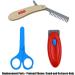 Spare Parts for Fisher-Price Shave and Style Barbershop Playset GKW05 | Replacement Bag with Razor Comb & Scissors - Shop Internationally - Buy Online on GoSupps.com