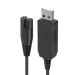 IIYL Charger Cord Replacement for Waterpik Water Flosser WP360 WP462 WP450 WF13 WP100 Water Flosser USB Charging Cable (Black)