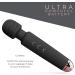 Wireless Wall Massage Tab - Bed Geek Soft Silicone 25 Patterns Waterproof USB (Black) - Ultimate Relaxation Solution - Buy Online on GoSupps.com