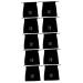 Didiseaon 10 Pcs Velvet Bag Travel Makeup Bag Hair Dryer Bag Hair Dryer Storage Hairdryer Bag Black Flannel 30.00X26.00X0.50CMx5pcs Blackx5pcs