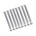 UJOY Silver Metal French Barrette Single Prong Pin 2.7'' Hair Clips DIY Craft - 20 Pack - Buy Online on GoSupps.com