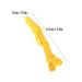 Buy 6-Piece Yellow Crocodile Hair Clips - Anti-Slip Hairdresser Clamps for Salons & Styling - Buy Online on GoSupps.com
