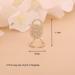 Rumtock Crystal Beads Gold Protective Ring - Boho Nail Cap Jewelry for Women/Girls - Buy Online on GoSupps.com