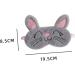 Bunny Eye Mask Set - 3pcs Plush Rabbit Ear Sleeping Eye Patches - Buy Online on GoSupps.com