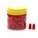 Soft Foam Earplugs 50 Pairs Ear Plugs Noise Reduction Earplugs Protector for Sleeping Snoring Heavy Noise Traveling Concerts Construction Studying(red)