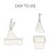 Potty Liners Disposable - 100 Pack Travel Potty Chair Bags for Kids and Toddlers - Buy Online on GoSupps.com