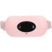 Buy Electric Hip Belt Device - Menstrual Heating Pillows for Women | Portable Vibration Massage for Back & Abdominal Pain Relief (Pink) - International Shipping Available - Buy Online on GoSupps.com