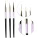 Easy To Operate Gel Nail Polish Pen Nail Liner Brush for Home Salon Shop (Black) - Buy Online on GoSupps.com