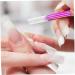 Glass Cuticle Pusher Professional Manicure Stick Nail Cuticle Remover Tools Rosy Brushes - Buy Online on GoSupps.com