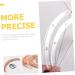 Healeved 5 Sets eyebrow ruler for microblading Eyebrow Shaping Tool eyebrow positioning rulers 19.5x2.8cmx5pcs As Shownx5pcs - Buy Online on GoSupps.com