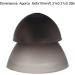 10 Pieces Soft Silicone Hearing Aid Domes - 8mm Double-Layered Antistatic Earplugs (Black) - Washable & Closed Coupling - Buy Online on GoSupps.com
