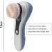 POFET 5 in 1 Electric Exfoliator Spinning Cleanser Device Waterproof Face Gentle Exfoliating Scrubbing Skin Care - Buy Online on GoSupps.com