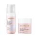 Evereden Kids Happy Face Duo (Cool Peach) - Multi-Vitamin Kids Face Wash & Kids Face Cream Set - Clean & Vegan Skin Care for Kids 3+ - Moisturizing Nourishing & Protective Kids Skin Care Set