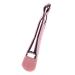 Beavorty Double-headed Facial Treatment Brush Facial Mask Brush Grubber Mask Brushes for Facials Mud Mask Applicator Mask Brush for Facials Mask Brush for Women Cream Spoon Nylon Wool 13.70X2.50X1.50CM Pink