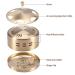 Premium Moxibustion Burner - Copper Box with Temperature Control for Effective Moxa Therapy - International Shipping Available - Buy Online on GoSupps.com