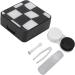 Verdant Touch Mini Contact Lens Remover & Portable Storage Box - Travel & Outdoor Friendly Black & White - Multi-Color Lentil Holder 60x180 cm - Buy Online on GoSupps.com