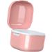 Focket Denture Cup - Large Capacity Food Safe Travel Case | Durable Red Plastic with Draining Design - Buy Online on GoSupps.com