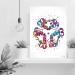 Davud Farmhouse Bedroom Wall Decor - Insulin Structure Watercolor Print - Endocrinology Diabetes Art - Office Science Gift - Endocrinologist Wall Art - 12 x 16 - Ready to Hang - Red - Buy Online on GoSupps.com