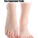 Silicone Toe Separator Big Toe Spacers Gel Spreader for Bunion Relief and Toe Alignment - 1 Pair (Color) - Buy Online on GoSupps.com