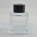 Ougual 4pcs Square Glass Bottles for Essential Oils & Room Fragrance Diffuser (50ML Black Caps) - International Shipping Available - Buy Online on GoSupps.com