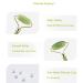 LEOSENSE Jade Roller for Face - Natural Anti-Aging Facial Massage Tool for Wrinkles and Skin Rejuvenation - Green Spiky Jade Beauty Roller - Buy Online on GoSupps.com