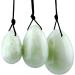 Mookaitedecor Xiuyan Jade Yoni Eggs - 3 Size Pelvic Floor Trainer & Relaxation Massage Stones for Postpartum Support - Buy Online on GoSupps.com