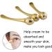 HONGDU Eye Roller Massager & Cream Spatula for Dark Circles | Facial Skin Care Tools for Anti-Wrinkle & Anti-Aging - Buy Online on GoSupps.com