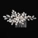 Amosfun Bridal Headwear Hair Toppers Hair Pin Hair Clip Bridal Hair Comb Hair Side Comb Wedding Headpiece Wedding Elegant Headdress Bridal Headdress Metal White Accessories Classical Bride - Buy Online on GoSupps.com