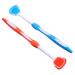Angoily 2st tongue cleaning brush Tool cleaning brushes Tongue cleaner for adult tongue cleaners for at home tongue tongue tongue tongue tongue scraps fresh nanoplasty tongue brush