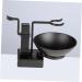 Frcolor 4-Piece Men's Razor Stand Set - Razor Brush Holder & Shaving Soap Dish - Premium Steel Shaving Stand for a Perfect Grooming Experience - Buy Online on GoSupps.com