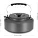 Docooler Stainless Steel Tea Kettle - Portable Coffee Pot for Camping - Whistling Water Kettle | Available in 0.8L/1.1L/1.2L/1.6L - Buy Online on GoSupps.com