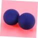 Frcolor Yoga Peanut Ball - 2-Pack Fascia Massage & Muscle Relaxation Roller for Back & Fitness - Buy Online on GoSupps.com