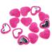 Reland Sun 20-Piece Heart-Shaped Nail Plush Balls - Removable Fluffy Pompons for Creative Nail Design & Decoration (Plum Red) - Buy Online on GoSupps.com