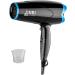 JINRI Lightweight Ceramic Hair Dryer Negative Ion Technology 2 Speed Settings 6ft Cord & Removable Filter Ideal for International Shipping - Buy Online on GoSupps.com